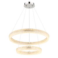 LED Pendelleuchten, CCT, Dimmer, 80 cm Ø