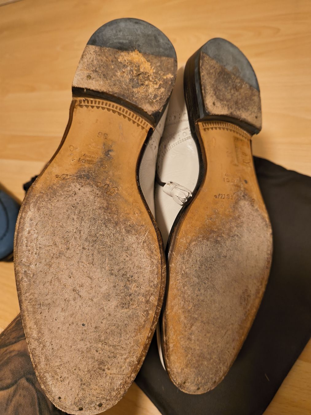 Gucci Scarpe da donna: Original Gucci Halbschuhe Leder creme – Usato da Zürich venduto da laribuechel 4