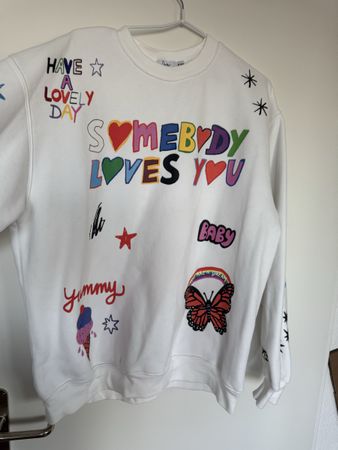 Designer Oversize Sweater S/M – Neu & ungetragen 