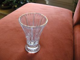 Kristallvase, Höhe 15 cm