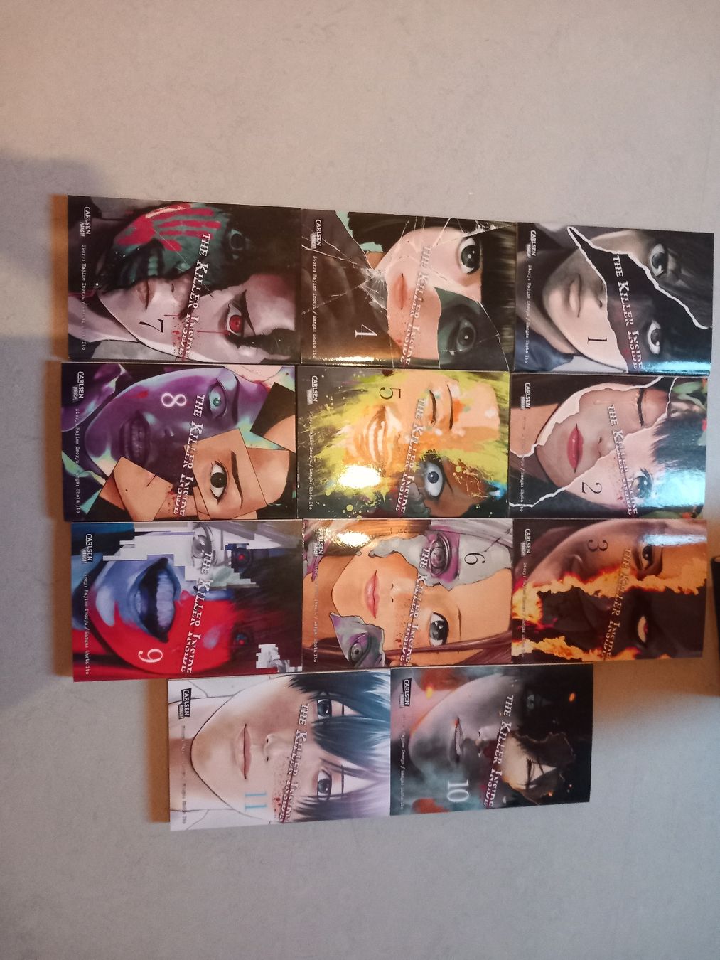 Fumetti: Killer Inside Manga Komplett 1 bis 11 – Nuovo (secondo la descrizione) da Rafz venduto da DonRacletto