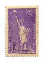 Briefmarke "Freiheitsstatue". Frankreich 1936