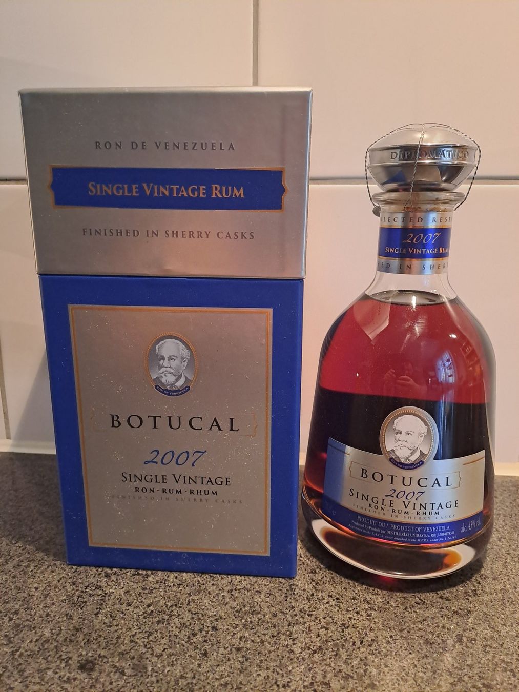 Diplomatico Bevande alcoliche: Diplomatico Botucal Single Vintage Rum 2007 – Nuovo e nell'imballaggio originale da Elsau venduto da Rumsammler
