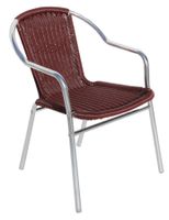 Gardeko Gartenstuhl Alustuhl Bistrostuhl Geflecht Stuhl