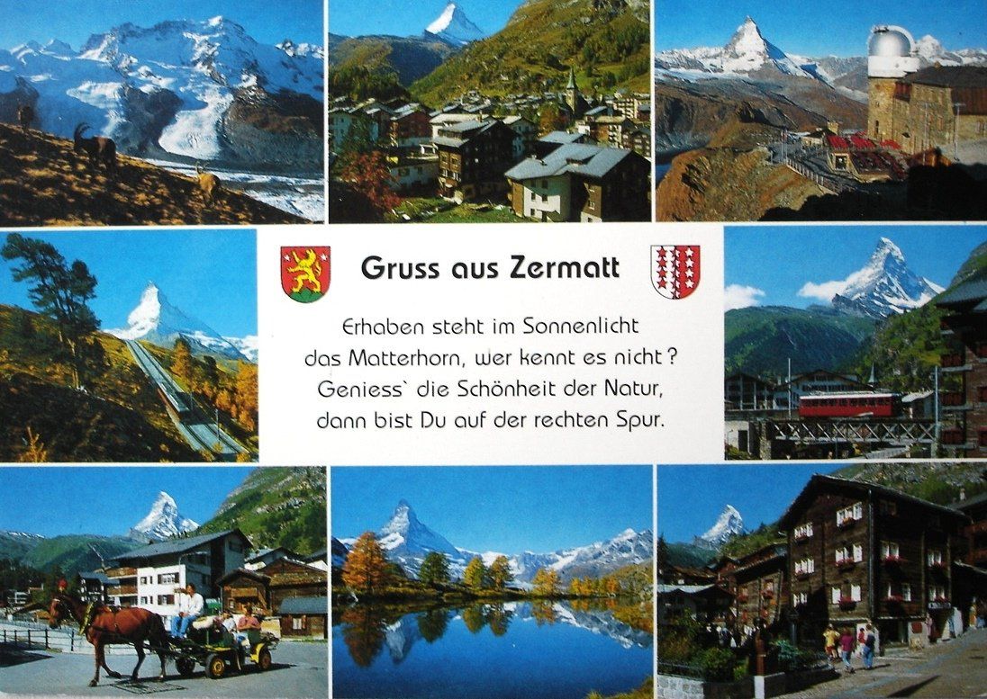 Cartes postales: Gruss aus ZERMATT – D'occasion à Jona par philajona