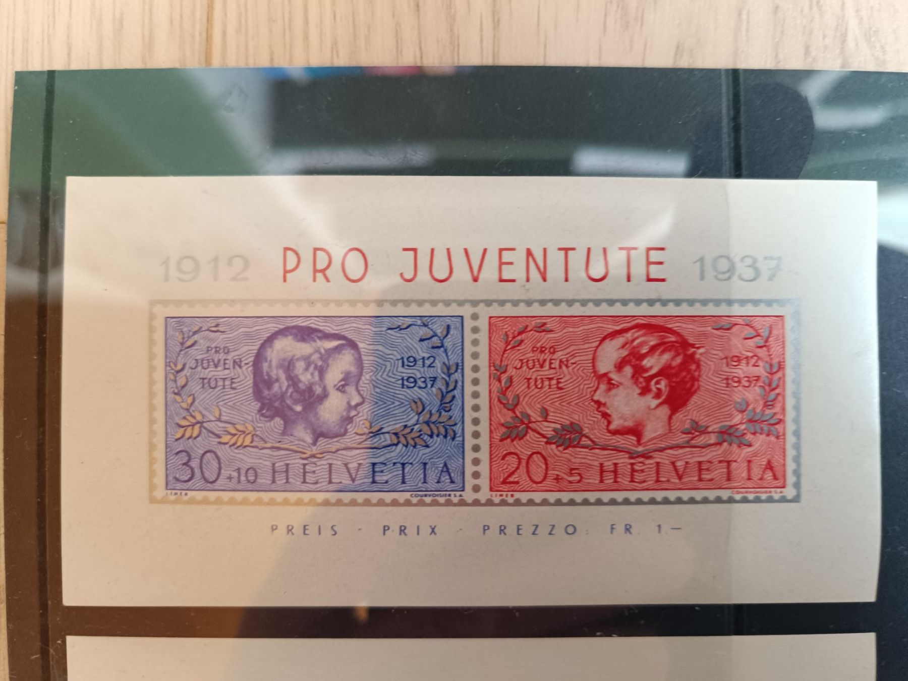 Tutti i francobolli: 3 Blöcke Pro Juventute 1937 – Nuovo (secondo la descrizione) da Künten venduto da Aumosa 1