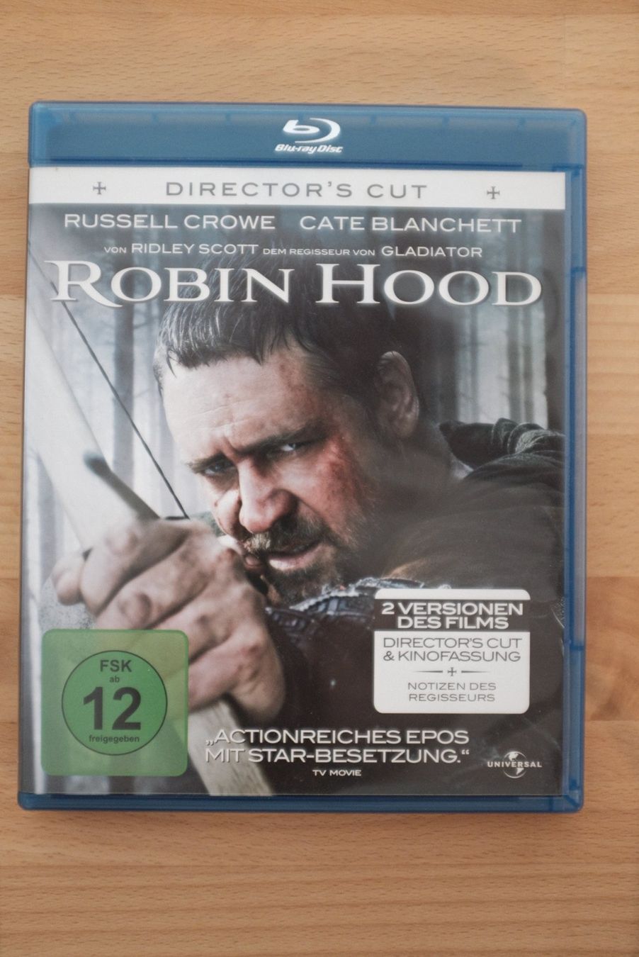 Tutti i DVDs: Robin Hood 2010 Blu-Ray – Nuovo (secondo la descrizione) da Biel/Bienne venduto da ludwigvanfreddie