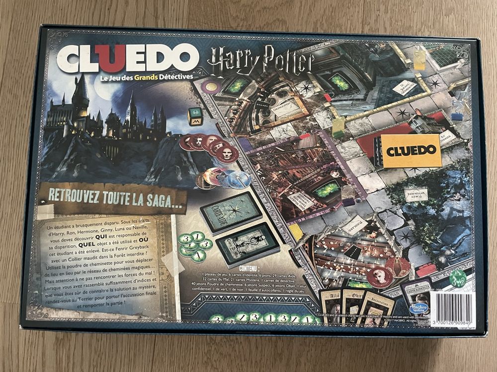 Jeu Cluedo Harry Potter