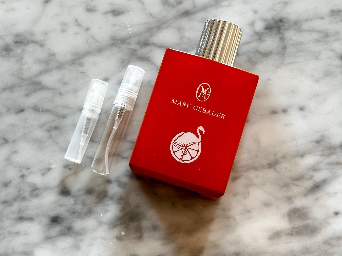 Profumi & Eau de Toilette: Marc Gebauer Orange Flamingo - 2ml Probe – Nuovo (secondo la descrizione) da Baden venduto da GregK02