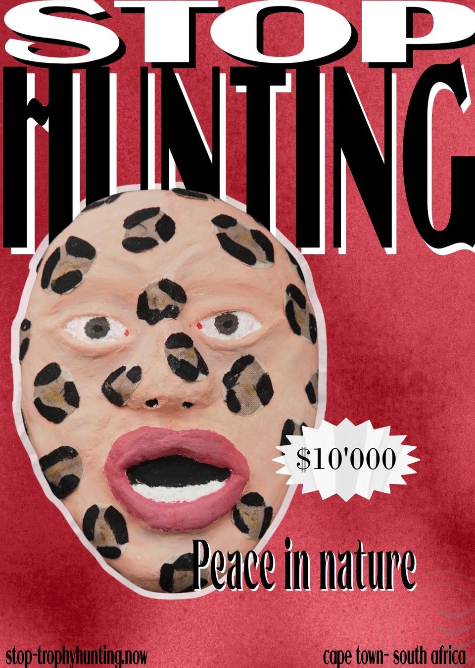 Foto & Immagini: Retro Plakat/Poster - STOP HUNTING (Leopard) – Nuovo (secondo la descrizione) da Worb venduto da maco_arts 2
