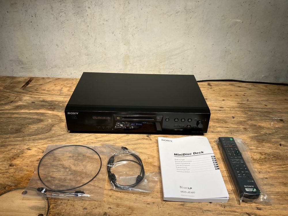 Sony Mini Disc Deck MDS-JE480 (Gebraucht) in Wiedlisbach für CHF 261 ...