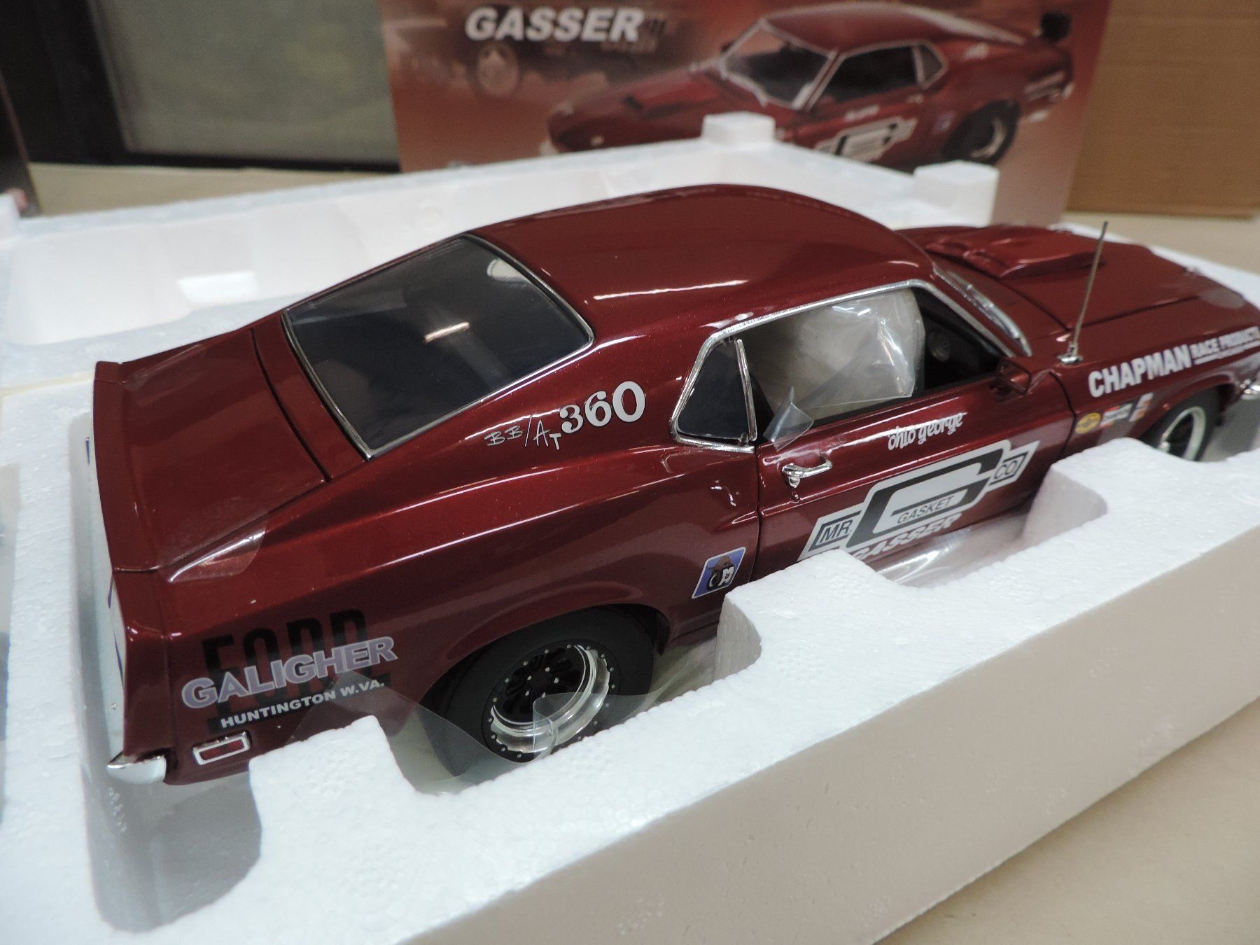 Ford Modellini d'auto: 1969 Ford Mustang ACME 1:18 – Nuovo e nell'imballaggio originale da Epautheyres venduto da LordSkull 2
