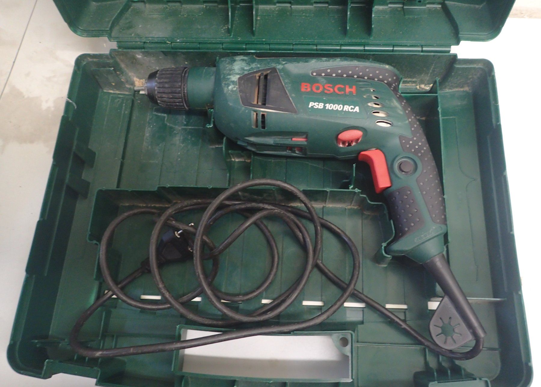 Bosch Trapani: Bosch perceuse à percussion PSB 1000 RCA – Usato da Lausanne venduto da Biquette6 3