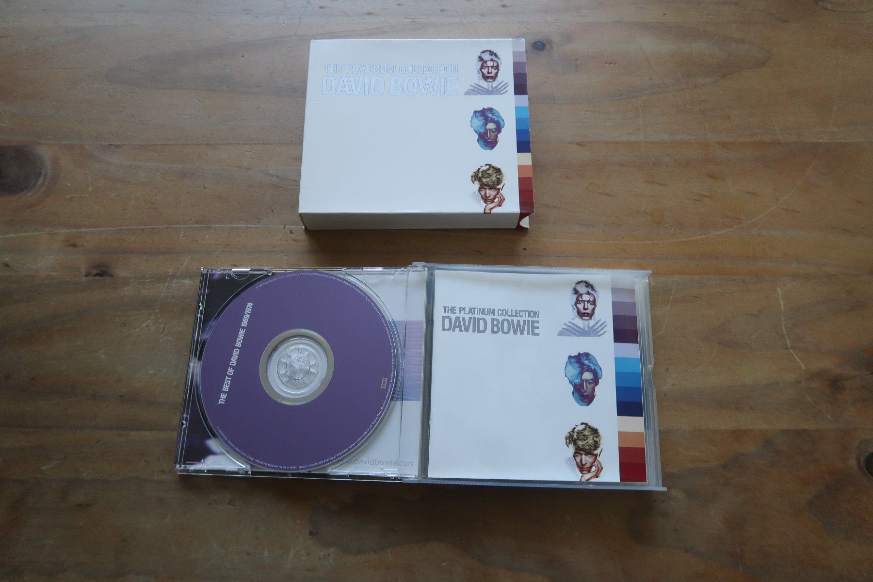 CD: DAVID BOWIE - THE PLATINUM COLLECTION - 3x CD BOX – Usato da Basel venduto da Patiscat 5