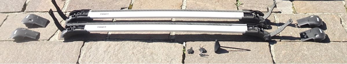Thule Box da tetto: Thule Dachbox Motion XL, mit Dachträger Wingbar Edge – Usato da Waldstatt venduto da Cocodrillo 3