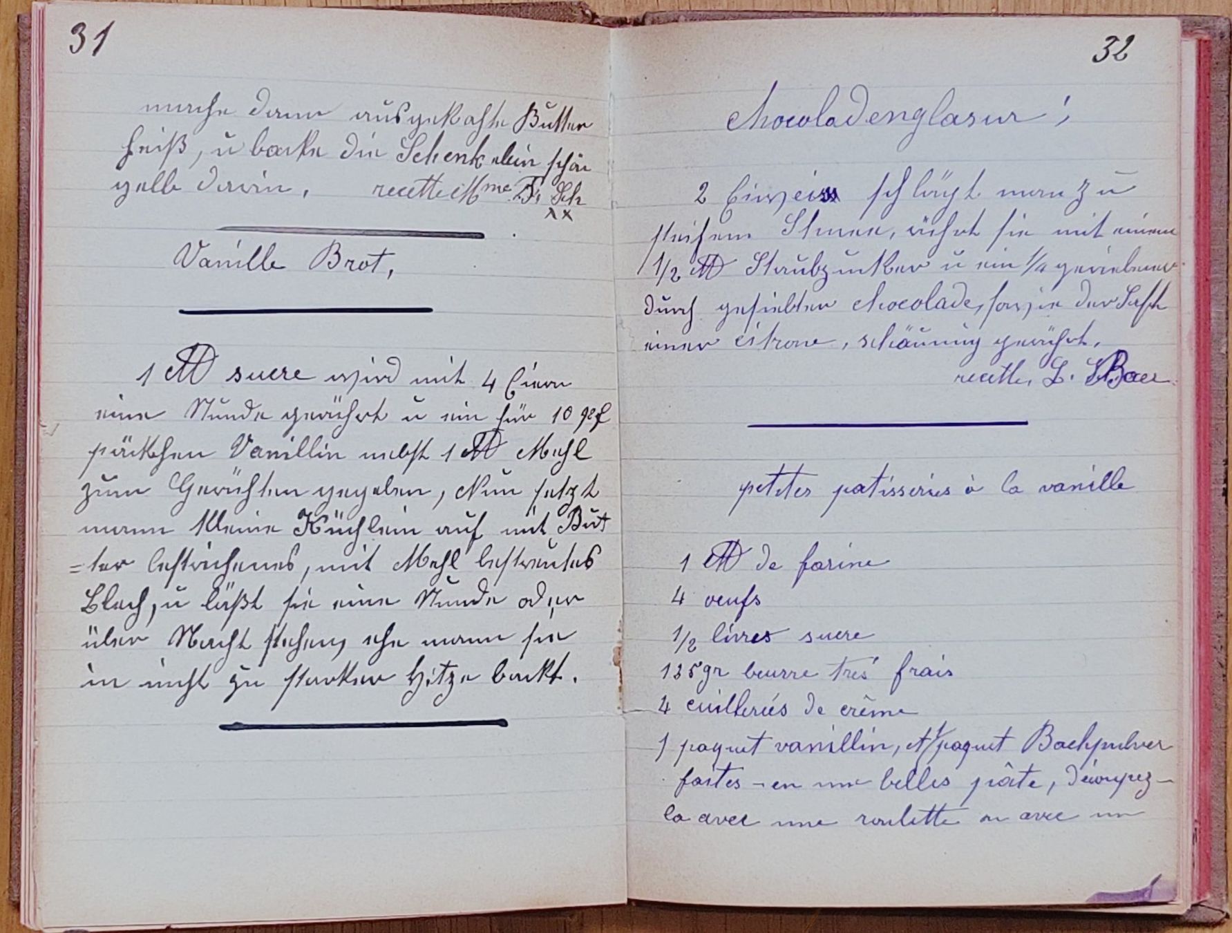 Bücher: Handgeschriebenes Rezeptbüchlein ab 1899 – Gebraucht aus Muttenz von Mithrur