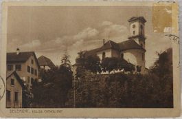 DELÉMONT - Eglise Catholique - 1929