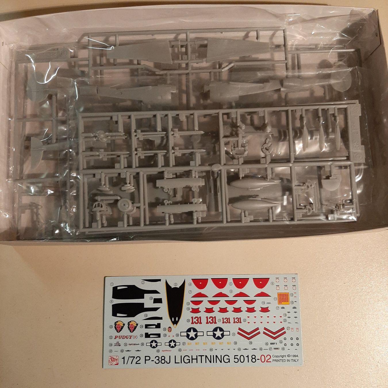 Lockheed Modellbausätze & Standmodelle: 3642 ... Lockheed P-38 J Lightning ... Dragon 5018 + Decal – Neu (gemäss Beschreibung) aus Bonstetten von Benibanny59 4
