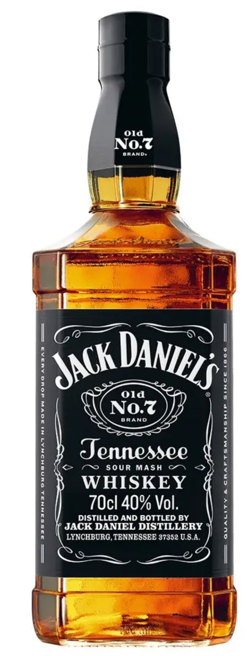 Jack Daniels Bevande alcoliche: Jack Daniel's Old No. 7 Tennessee Whiskey Geschenkbox + Glas – Nuovo e nell'imballaggio originale da Bülach venduto da StoreInShop.com 2