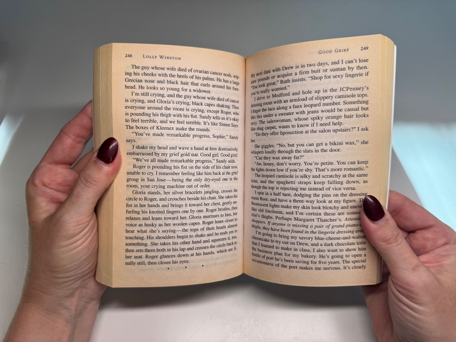 Libri: NOVEL: Lolly Winston, Good Grief – Usato da Grosswangen venduto da English_books 6