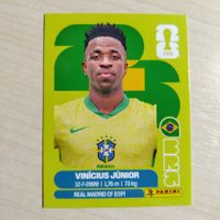 Vinícius JÚNIOR, BRA 14, Panini WM 2026