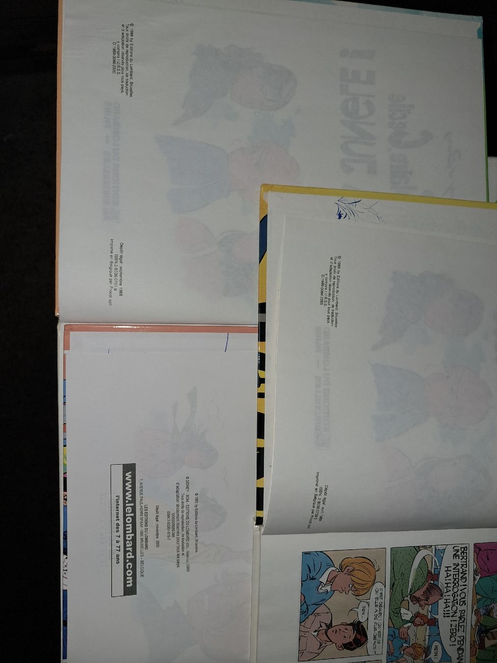 Comics: Lot de 3 Bd Julie,Claire,Cecile – Gebraucht aus Le locle von juliensaran 1