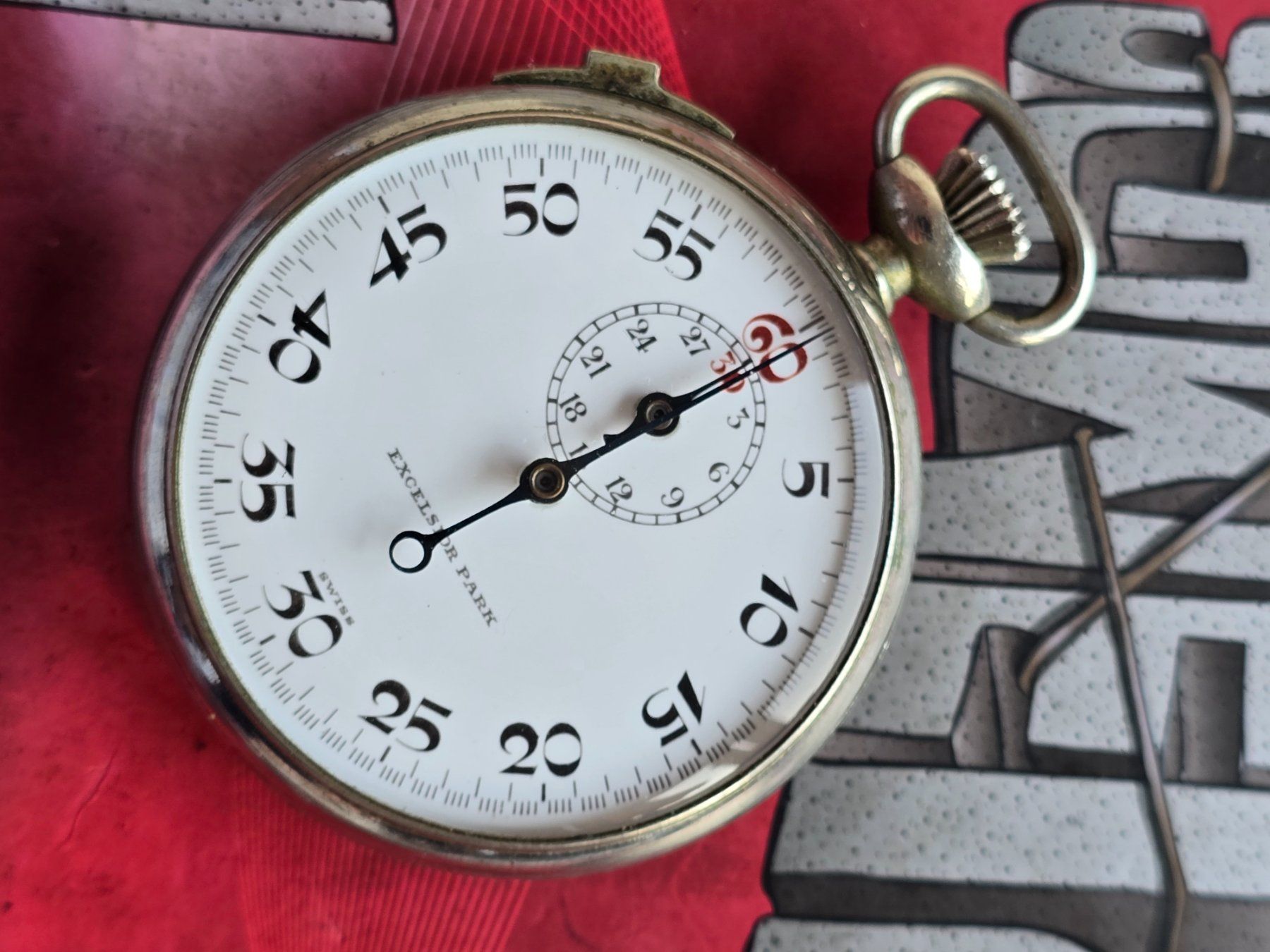 Orologi: 736 Excelsior Park Stoppuhr Chronograph – Usato da Muri AG venduto da Corredor 5