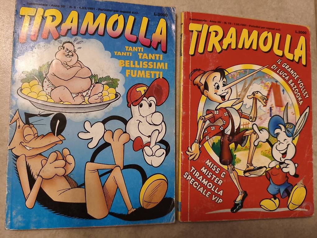 Fumetti: Tiramolla numero 5 e 19 – Usato da Tesserete venduto da rud_7vkn