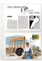 Libanon_1987_Münzbrief mit Beschreibung