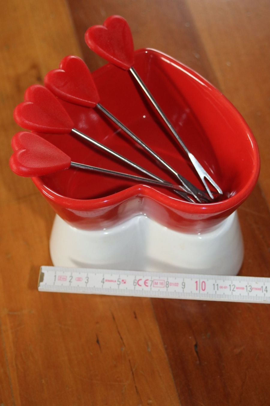 Services de table: Schoggifondue Set mit Rechaudkerze – D'occasion à St. Gallen par Razoon77 2