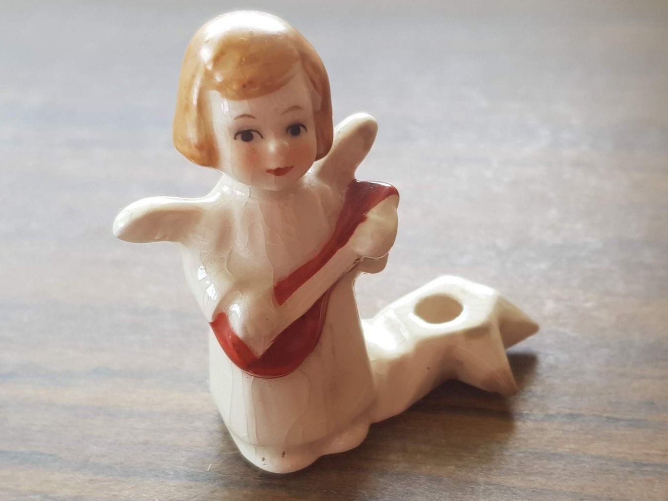 Statuette: Engel Goebel Kerzenständer 1950er – Usato da Mörschwil venduto da antiksalon 6