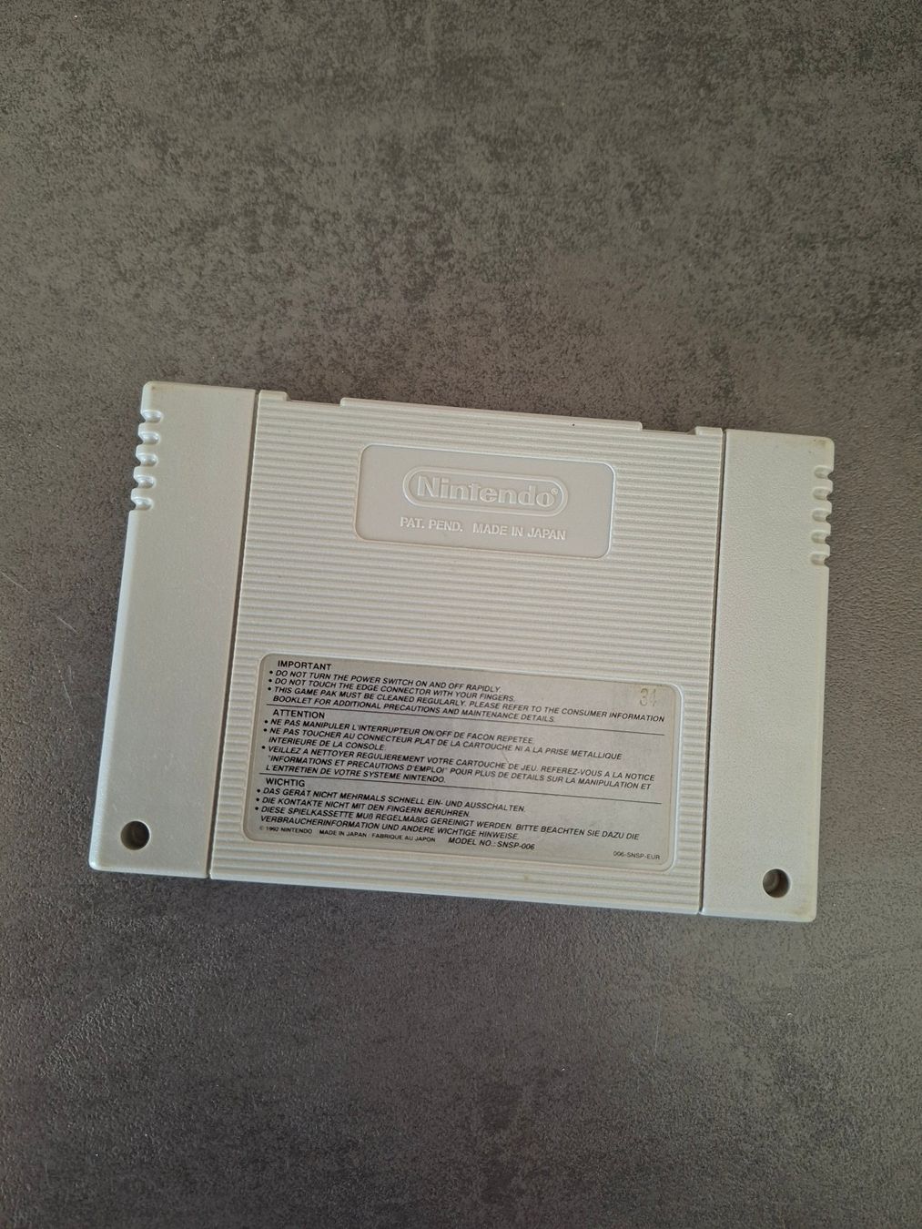 Nintendo Giochi: SNES - Terranigma (DE) – Usato da Monthey venduto da Djeck55 2