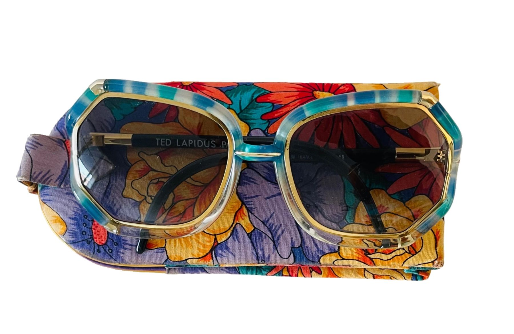 Brillen & Gläser: Lunettes de soleil Ted Lapidus 1970's – Gebraucht aus Genève von Bazarare