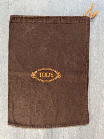 Tod's Staubbeutel - Dustbag - Stoffbeutel - Textil - braun
