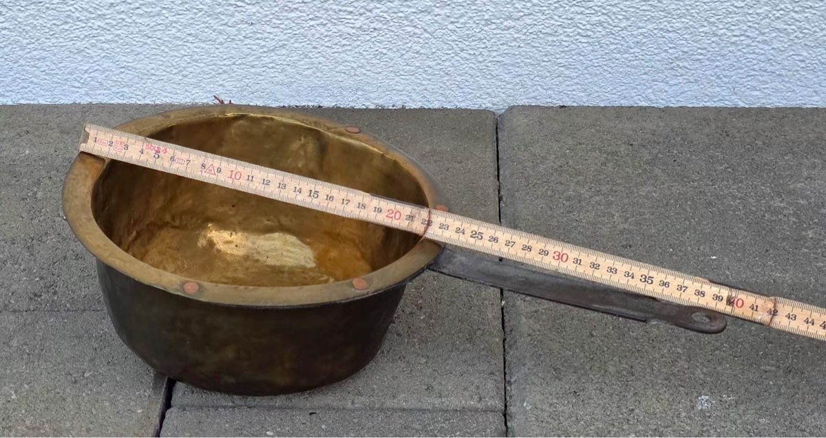 Pfannen: Messingpfanne – Gebraucht aus Mumpf von Spannset