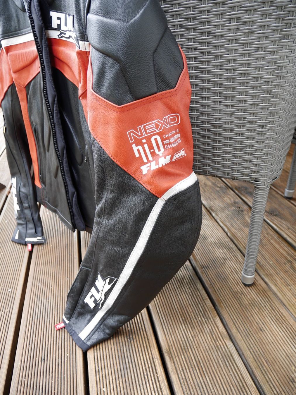 FLM Giacche: Motorrad Lederjacke FLM neuwertig – Usato da Trasadingen venduto da Upl 3