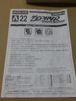 Kawasaki Zephyr 1:12 AOSHIMA