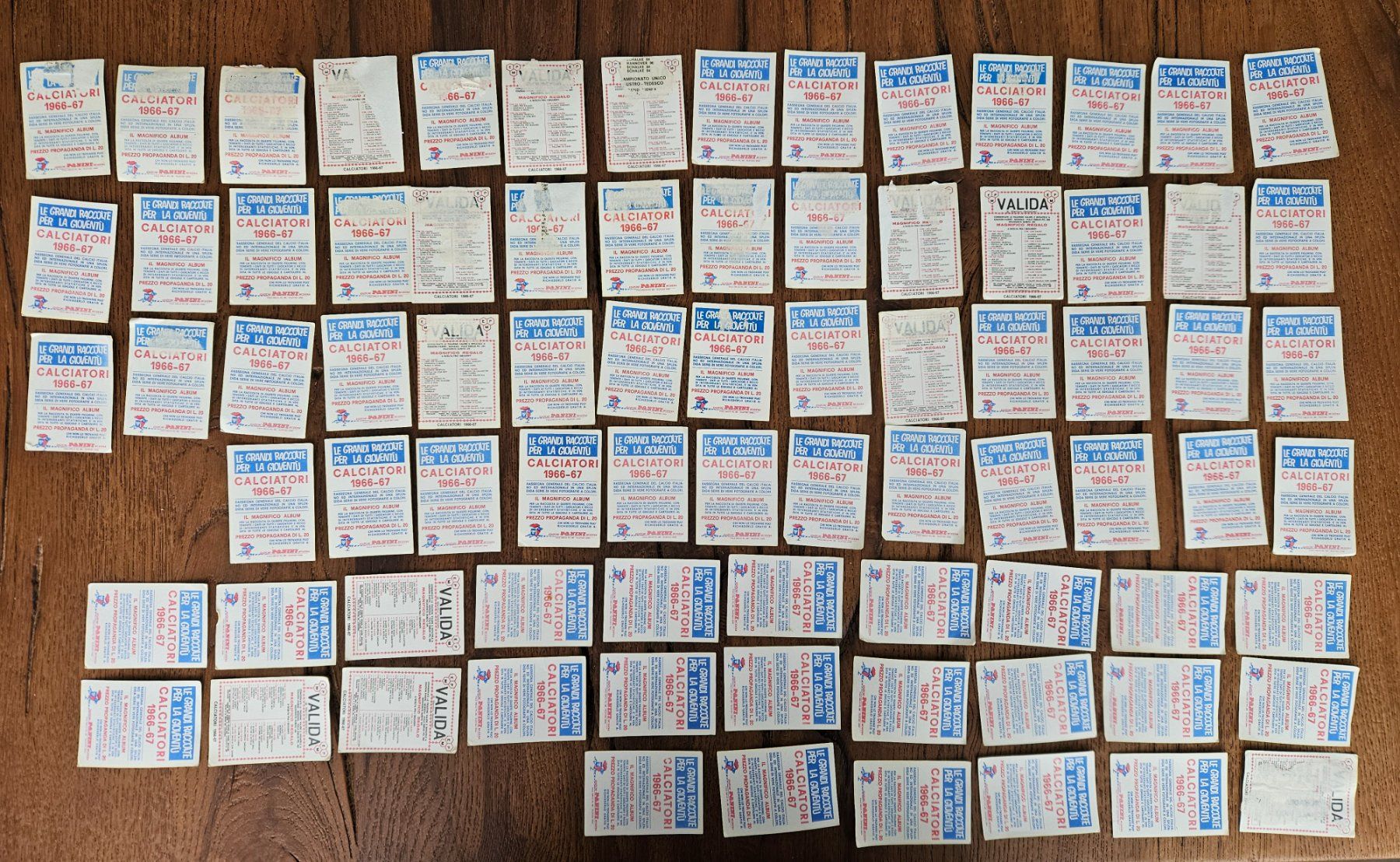 Panini Carte collezionabili: 80 Panini Bilder "Calciatori 1966-67" – Usato da Laufenburg venduto da crypto.str1ker 1