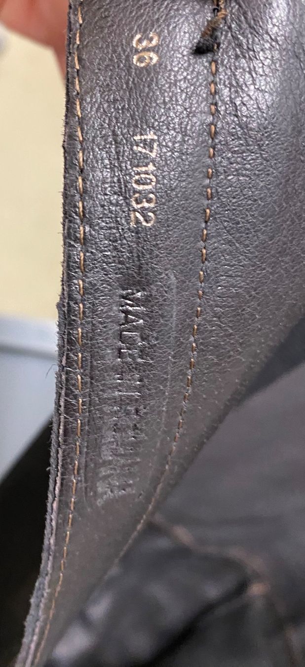 Scarpe da donna: Wunderschöne italienische Lederstiefel – Usato da Winterthur venduto da Ruby_3 5