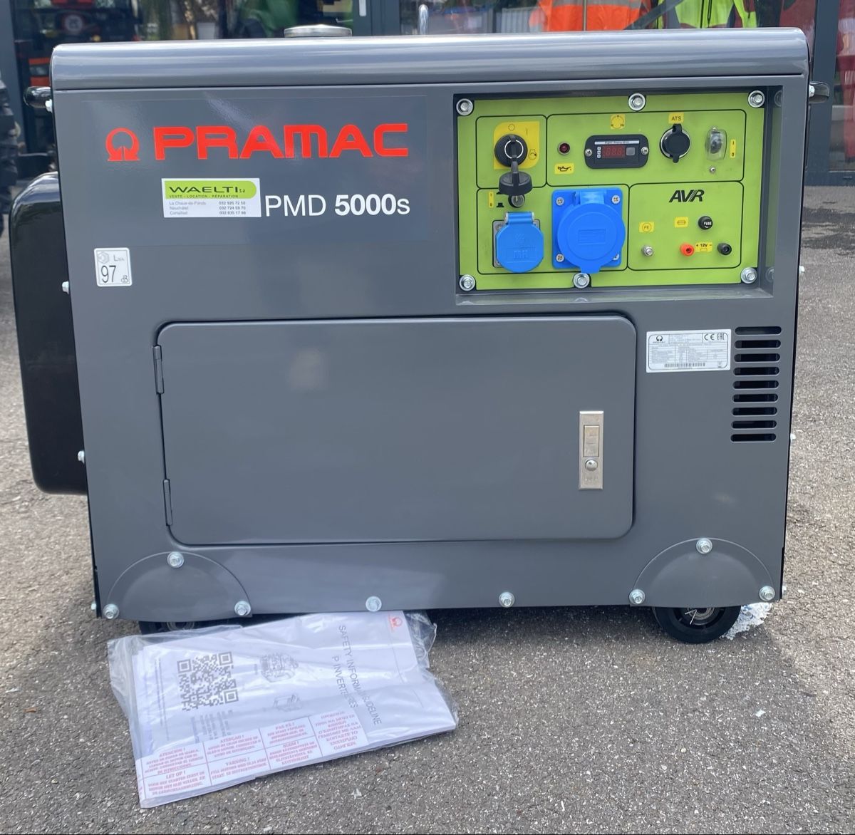 Pramac Generatori di corrente: Groupe électrogène PRAMAC PMD 5000s - comme neuf - idéal été – Nuovo e nell'imballaggio originale da la chaux de fonds venduto da Britchon1 7