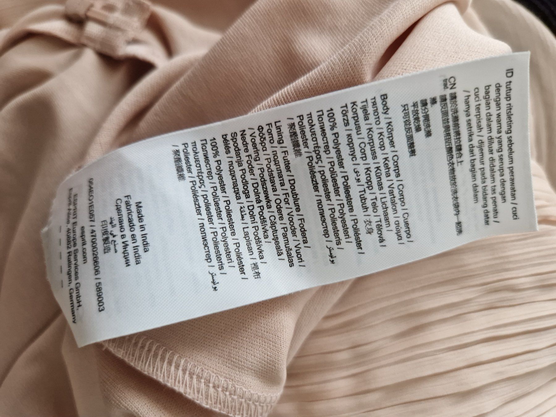 Esprit Robes: neues hellaltrosa Kleidchen Esprit Gr. 36 – Neuf (Voir description) à Nendeln par Zopfie_ 6