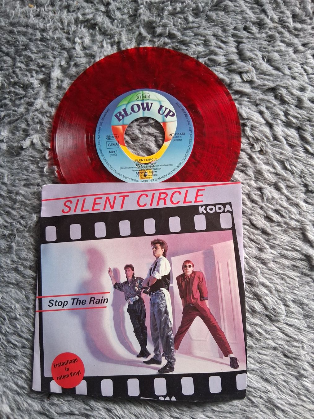 Schallplatten: SILENT CIRCLE      STOP THE RAIN     7NER SINGLE – Gebraucht aus Wetzikon ZH von Ramones01