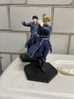 Fullmetal Alchemist Figuren Roy Mustang und Edward Elric