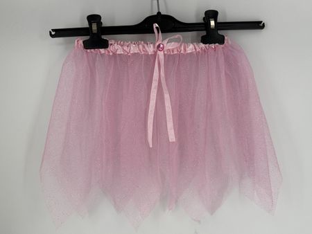 Kostüm Tüllrock rosa glitzernd für Kinder 