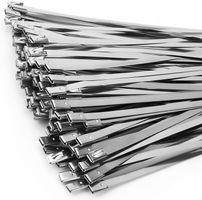 100x 30cm Metall Kabelbinder Edelstahl Rostfrei Auspuff Zaun