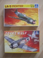 Focke Wulf & LA -5 Fighter 1/72  Italeri 2 Bausätze LOT L