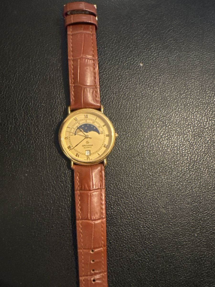 Uhren: Grovana quartz watch with moon phase – Gebraucht aus Wil SG von Carioca84 1