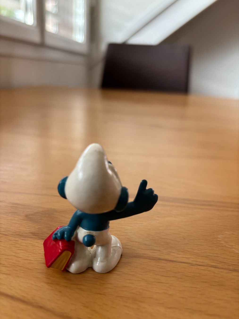 Schleich Figuren: Schlumpf mit Buch – Gebraucht aus Zürich von Coroli 1