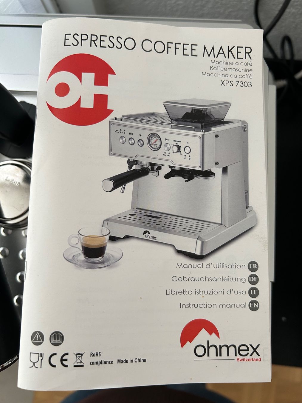 Macchine per caffè & Macchine per espresso: Ohmex Espresso Coffee Maker, wie neu – Usato da Alpnach Dorf venduto da sab_q7hq 3