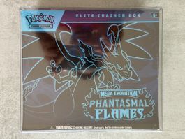 🇺🇸Pokémon Phantasmal Flames ETB English + PET Case